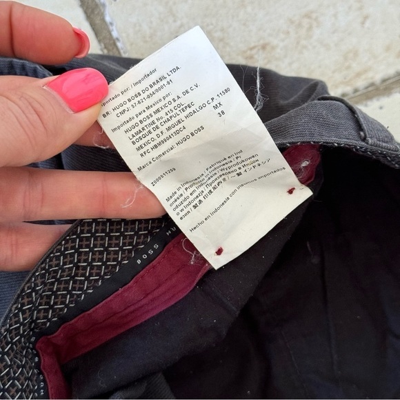 Hugo Boss Pants, Size 38, Grey - Picture 4 of 10